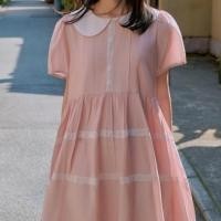 ราคา Rosy Doll Lace Dress - เดรสเบบี้ดอลล์สีชมพูพาสเทล คอปกบัว ลูกไม้ทรงบานนิดๆ สไตล์มูสเกาหลี (49859470959)