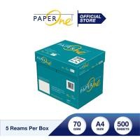 ราคา กระดาษถ่ายเอกสาร Paper One / A4 70 แกรม /500 แผ่น (บรรจุ 5 รีม /กล่อง) (1524973891)