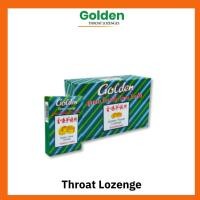 ราคา Golden Throat Lozenge 6 pieces x 2 packs ลูกอม โกลเด้น โธรท โลเซ็น ลูกอมสมุนไพร รสน้ำผึ้ง 6เม็ด x 2 แผง (ยก 8กล่อง เล็ก) (28582441146)