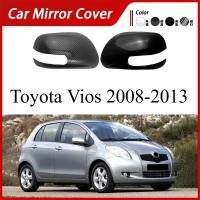 ราคา โตโยต้า วีออส 2008-2013 ฝาครอบกระจกมองหลังคาร์บอนไฟเบอร์เปลือกป้องกันพร้อมไฟ (51208738454)