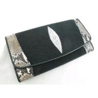 ราคา Ostrich Bifold Wallet Black Color กระเป๋าหนังนกกระจอกเทศสีดำ (24085638803)