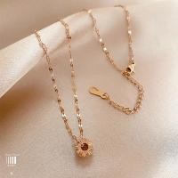ราคา Korea Style สร้อยคอเกาหลี สร้อยคอพร้อมจี้ประดับคริสตัล (11577232295)
