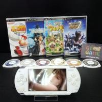 ราคา Sony PSP-1000 Ceramic White 4 GB.JAPAN menu Eng fw 6.61 95% (4263166797)