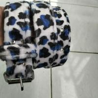 ราคา Leopard Belt l Leopard Belt l Leopard motif skena buckle l unisex ผู้ชายผู้หญิง (48306337228)