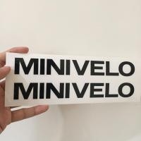 ราคา สติกเกอร์ตัดสติกเกอร์จักรยานเสือหมอบโลโก้จักรยานคงที่ไวนิล มินิเวลโล (21501596546)