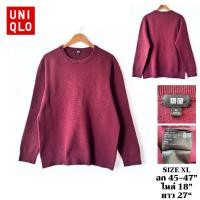 ราคา เสื้อสเวตเตอร์ UNIQLO (มือสอง) (28619302496)