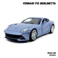 ราคา โมเดลรถ FERRARI F12 BERLINETTA สีฟ้า (Scale 1:32) (7207288063)