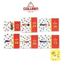 ราคา สีไม้ Colleen หัวเดียว 12 / 24 / 36 / 48 สี รุ่น 775 ดินสอสีไม้ (22245761124)