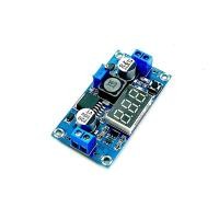 ราคา โมดูลไฟฟ้าตัวควบคุมแรงดันไฟฟ้าแบบปรับได้ DC-DC LM2596 โมดูลควบคุมแรงดันไฟฟ้าพร้อมจอแสดงผลโวลต์มิเตอร์ (40081165098)