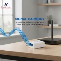 ราคา <haohiyou> 1 ชิ้น DSL กรอง Splitter ADSL Splitter สําหรับโทรศัพท์สายชาย 2 หญิง RJ11 6P4C/6P2C โทรศัพท์โมเด็มอะแดปเตอร์แปลง Nice (53307253178)
