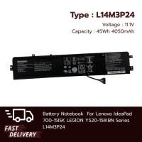 ราคา Lenovo แบตเตอรี่ Battery Notebook Lenovo IdeaPad 700-15ISK Series LEGION Y520-15IKBN L14M3P24 ของแท้100% ส่งฟรี !!! (29756574946)