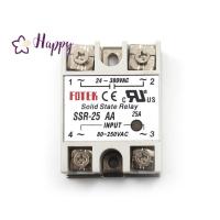 ราคา <Happybay> 24V-380V 25A SSR-25AA Solid State Relay Module 80-250VAC AC-AC ลดราคา (48709693620)