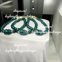 ราคา กําไล วีไอพี สีฟ้า สวยสุดๆ ผสมปี่เซี๊ยะ พร้อมตัวล็อค (52660690637)