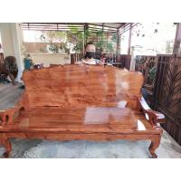 ราคา โซฟาไม้มะค่า ไม้แผ่นเดียว 73x200 (18562458579)