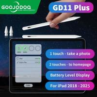 ราคา GOOJODOQ GD11 Plus ปากกาทัชสกรีน วางมือบนจอ+แรเงาได้+ปลายปากกาอัจฉริยะ Stylus Pen (14588341837)