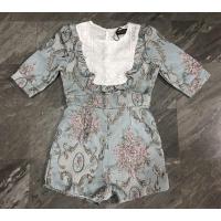 ราคา จั้มสูทขาสั้นผ้าทอ งานป้าย Orange Juice Sz. M (7855470521)