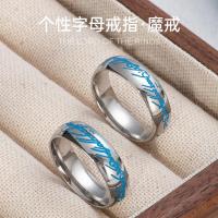 ราคา ใหม่แหวนเหล็กไทเทเนียม niche ผู้ชายแหวนสแตนเลสไม่จางหาย Lord of the Rings Lord of the Rings ผู้ชาย (42876744848)