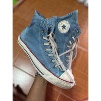 ราคา Converse All Star สีฟ้า-เทา ไซร้ 41/26 มือสองของแท้ (28886921510)