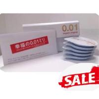 ราคา Sagami Original 001 เป็นถุงยางอนามัยที่บางที่สุดในโลก 0.01 มม. 1กล่อง/5ชิ้น (29420258023)