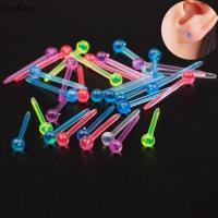 ราคา SKMY 60 ชิ้น/200 ชิ้นที่มีสีสัน Anti-allergy ต่างหูสตั๊ดพลาสติก Anti-blocking Ear Sticks ชุด SKK (40981092708)