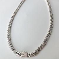 ราคา สร้อยคอลายเลสแบนเงินแท้925 เครื่องประดับเงินแท้ (52909012788)