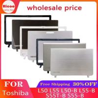 ราคา แล็ปท็อปใหม่กรอบปกหลัง LCD กรอบด้านหน้าบานพับสําหรับ Toshiba Satellite L50 L55 L50-B L55-B S55T-B S55-B ไม่มีอุปกรณ์สัมผัส (44707289602)