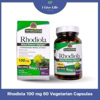 ราคา 15% Sale!! EXP.04/26 Nature's Answer - Rhodiola 100 mg 60 Vegetarian Capsules สารสกัดโรดิโอลา รากโกลเด้น (17296817674)
