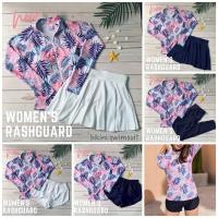 ราคา ‍♀️Zippy rashguard ชุดว่ายน้ำแขนยาว คุณภาพดี high premium bikinivintage swimsuit (13235159358)