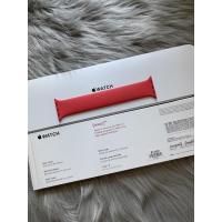 ราคา สาย apple watch 38/40mm แท้ solo loop สีแดง band4 มือสอง (3575254432)