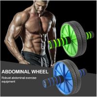 ราคา ลูกกลิ้ง บริหารหน้าท้อง ลูกกลิ้งฟิตเนส AB Wheel ล้อออกกำลังกาย แบบล้อคู่ (4960429244)