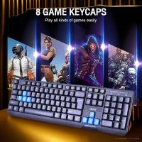 ราคา Oker คีย์บอร์ดหัวเสียบ USB WATERPROOF KEYBOARD KB-318 (43570431011)