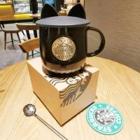 ราคา starbucksStarbucksถ้วยคู่ทองแดงแก้วสีดำสีขาวนางเงือกทองแดงตราถ้วยรุ่นที่จำกัดถ้วยของขวัญกล่องที่มีฝาปิดช้อน (3257566614)