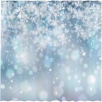ราคา Allenjoy 72x72 นิ้วม่านอาบน้ําฤดูหนาว Falling Snowflake Bokeh Ice Wonderland ผ้าม่านห้องน้ําทนทานผ้ากันน้ําอ่างอาบน้ําชุดตกแต่งบ้าน (55461010189)