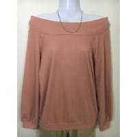 ราคา เสื้อปาดไหล่สีชมพูกะปิไซร์M L XL (21086499311)