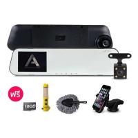 ราคา ASTON กล้องติดรถยนต์ รุ่น Double2 รับประกันสินค้า 1 ปี บันทึกวีดีโอ แถม SD การ์ด (6064147079)