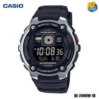 ราคา Casio Standard นาฬิกาข้อมือผู้ชาย สายเรซิ่น รุ่น AE-2000W (1087153787)