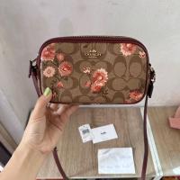 ราคา coach ครอสบอดี้2ซิป รุ่นฮิต ขนาด7.5” ของแท้มือ2 (20873378248)