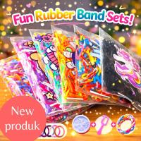 ราคา JAPANESE HAIR RUBBER SIZE M / MEDIUM COLORFUL ALREADY FREE CUTE POUCH CONTENTS 1000PCS (50g) (58059568869)