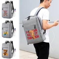 ราคา กระเป๋าเป้แล็ปท็อป กระเป๋าเป้ผู้ชาย I Dapper Bag Mens Womens Premium Backpack Laptop Bag Corporate Gift (52207787051)