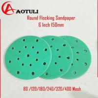 ราคา Grinding Disc Round Sandpaper 6 Inch 150mm Hook and loop Dry Ground Polishing for FESTOOL/MIRKA/3M (47006778153)