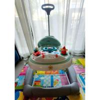 ราคา รถหัดเดินมือ2สภาพใหม่... 3 in 1 รถหัดเดิน ปรับเป็นเก้าอี้ทานข้าว ม้าโยกเด็กได้ Glowy รุ่น Aston [GLO] (4469070784)
