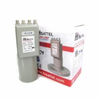 ราคา HISATTEL LNB C-Band 4output ดูดาวเทียม C band 4 จุด แยกอิสระ QUAD รุ่นHI-C4_HD (2299937651)