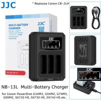 ราคา JJC NB-13L เครื่องชาร์จแบตเตอรี่สําหรับ NB13L Canon PowerShot G7XM3 G7 X G1X Mark III G9XM2 SX620 SX720 SX730 SX740 HS แบตเตอรี่กล้อง, เปลี่ยน CB-2LH, Triple แบตเตอรี่แท่นชาร์จ (48005632883)