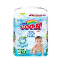 ราคา [ขายยกลัง] GOO.N กางเกงผ้าอ้อมเด็กPANTS พรีเมี่ยม รุ่นซุปเปอร์จัมโบ้ Size M - 58 ชิ้น 3 แพ็ค(ทั้งหมด174ชิ้น) (11031727999)