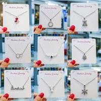 ราคา J & L สร้อยคอแฟชั่นจี้คริสตัลรูปดวงจันทร์ , หัวใจ , ดาว , หัวใจ , หมีเครื่องประดับ (4080336064)