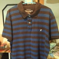 ราคา เสื้อยืดโปโล American Eagle แท้ อก44 ยาว26นิ้ว สภาพดีมาก (935380716)