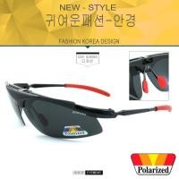 ราคา Polarized แว่นกันแดด แฟชั่น รุ่น 1115 สีดำขาแดงเลนล์ดำ(เลนส์โพลาไรซ์) (276792154)