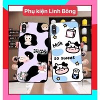 ราคา เคสขอบสีดําพิมพ์ลายวัวสําหรับ ip 6/ 6s/7/8/ 7plus/8plus/x/xr/xsmax/11/11pro/11promax/12/12pro/12promax (40613511568)