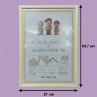 ราคา กรอบรูปสีงาช้างA4(21x29.7cm.) กรอบรูปA4(21x29.7cm.)สีงาช้าง ทันสมัย กรอบรูปแขวนผนัง สีพาสเทล กรอบวินเทจ กรอบรูปเกาหลี (49356313667)