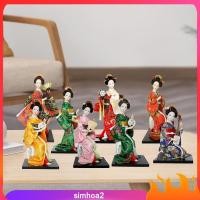 ราคา [Simhoa2] ตุ๊กตาจิ๋วเกอิชาญี่ปุ่นงานฝีมือพร้อมของสะสมรูปปั้นกิโมโนสําหรับเครื่องประดับจิ๋วตุ๊กตา (42680139652)